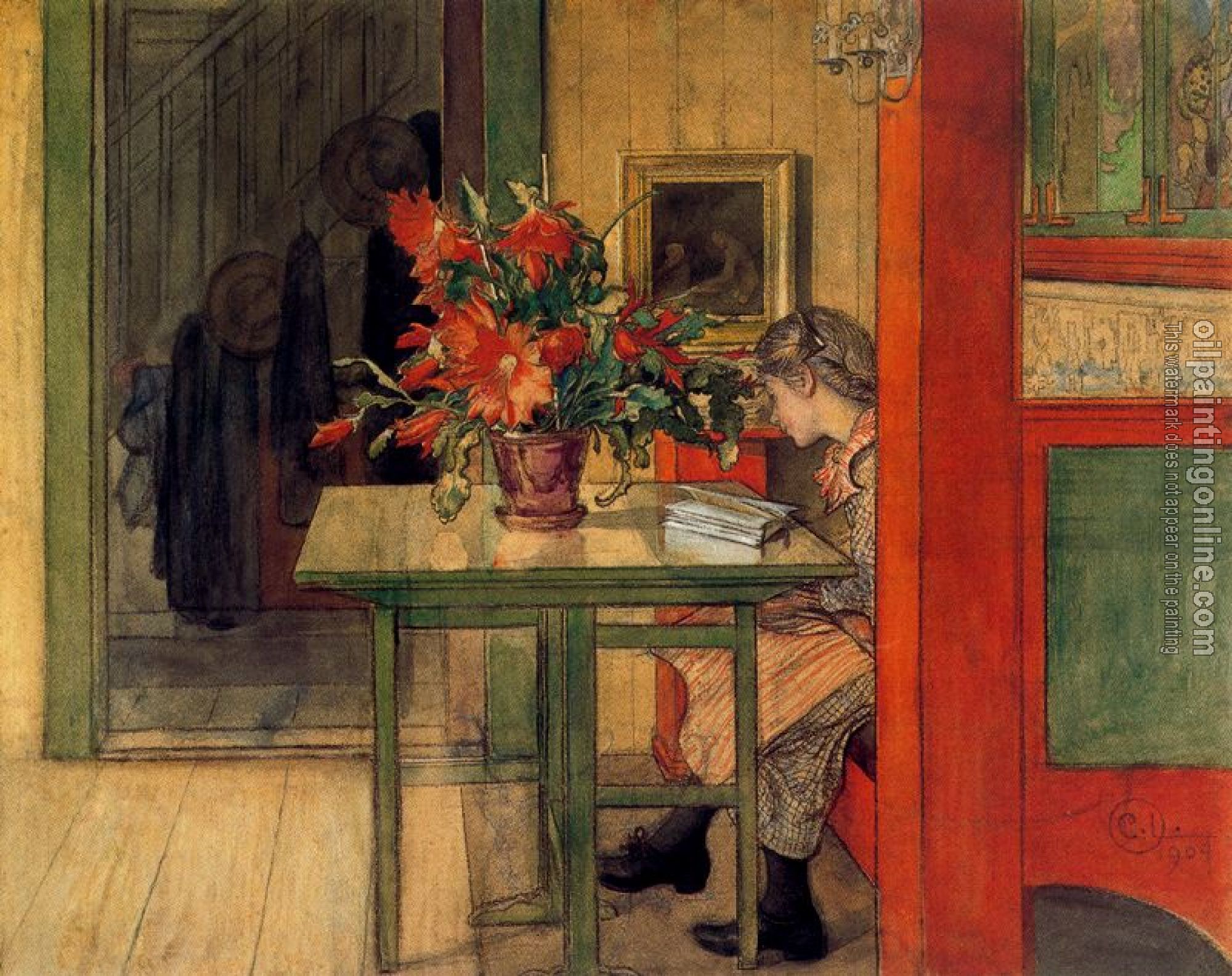 Larsson, Carl - Lisbeth reading